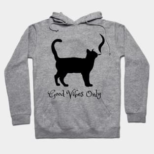 Good vibes only - catsondrugs.com -  good vibes only - good vibes - happy - positive vibes - good - vibes only Hoodie